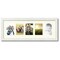 ArtToFrames Collage Photo Picture Frame with 5 - 4x6 inch Openings, Framed in White with Over 62 Mat Color Options and Plexi Glass (CSM-3966-153)